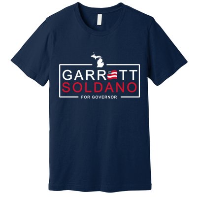 Garret Soldano For Governor Election Premium T-Shirt