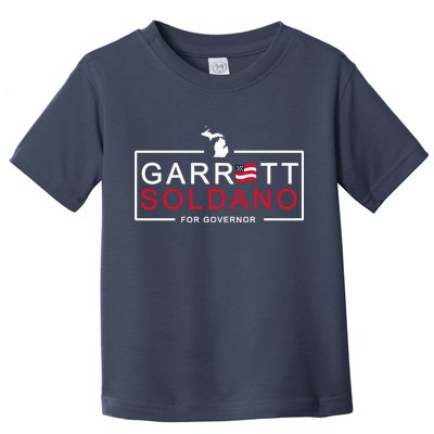 Garret Soldano For Governor Election Toddler T-Shirt