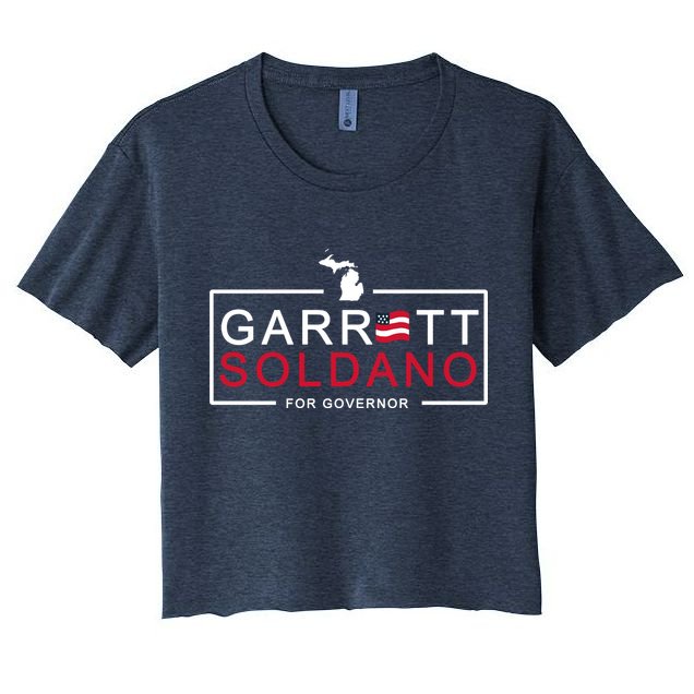 Garret Soldano For Governor Election Crop Top