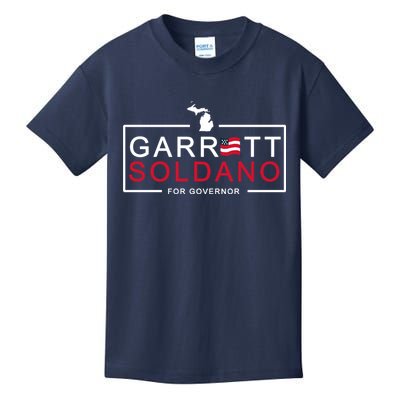 Garret Soldano For Governor Election Kids T-Shirt