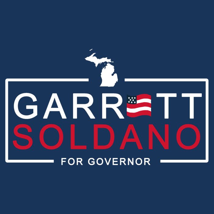 Garret Soldano For Governor Election Zip Tote Bag