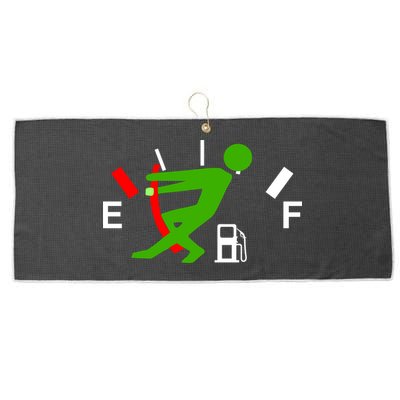 Gas Problems Large Microfiber Waffle Golf Towel