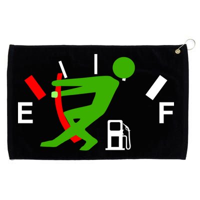 Gas Problems Grommeted Golf Towel