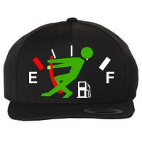 Gas Problems Wool Snapback Cap