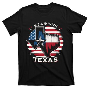 Greg Abbott Stand With Texas T-Shirt