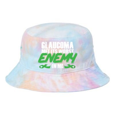 Glaucoma Awareness Survivor Therapy Warrior Gift Tie Dye Newport Bucket Hat