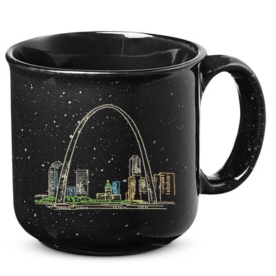 Gateway Arch St Louis 15oz Campfire Ceramic Mug