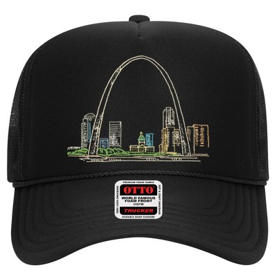 Gateway Arch St Louis Trucker Hat