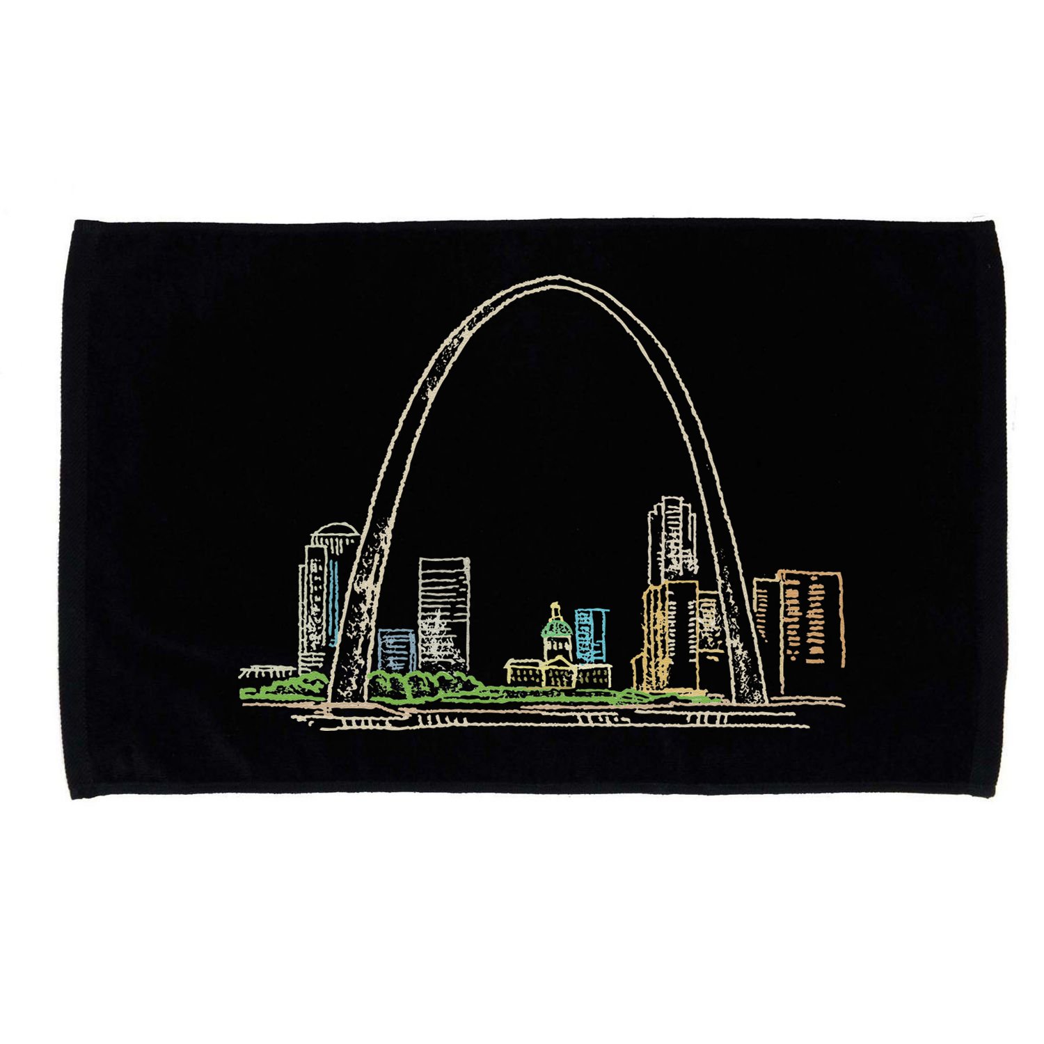 Gateway Arch St Louis Microfiber Hand Towel