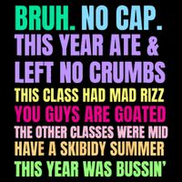Gen A Slang Teachers Happy Last Day Of School 2025 Funny Cooling Performance Crew T-Shirt