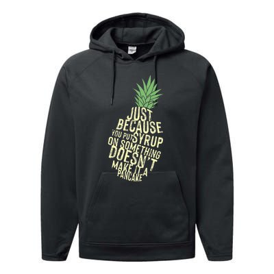 Gus And Spencer Funny Pineapple Psych Performance Fleece Hoodie