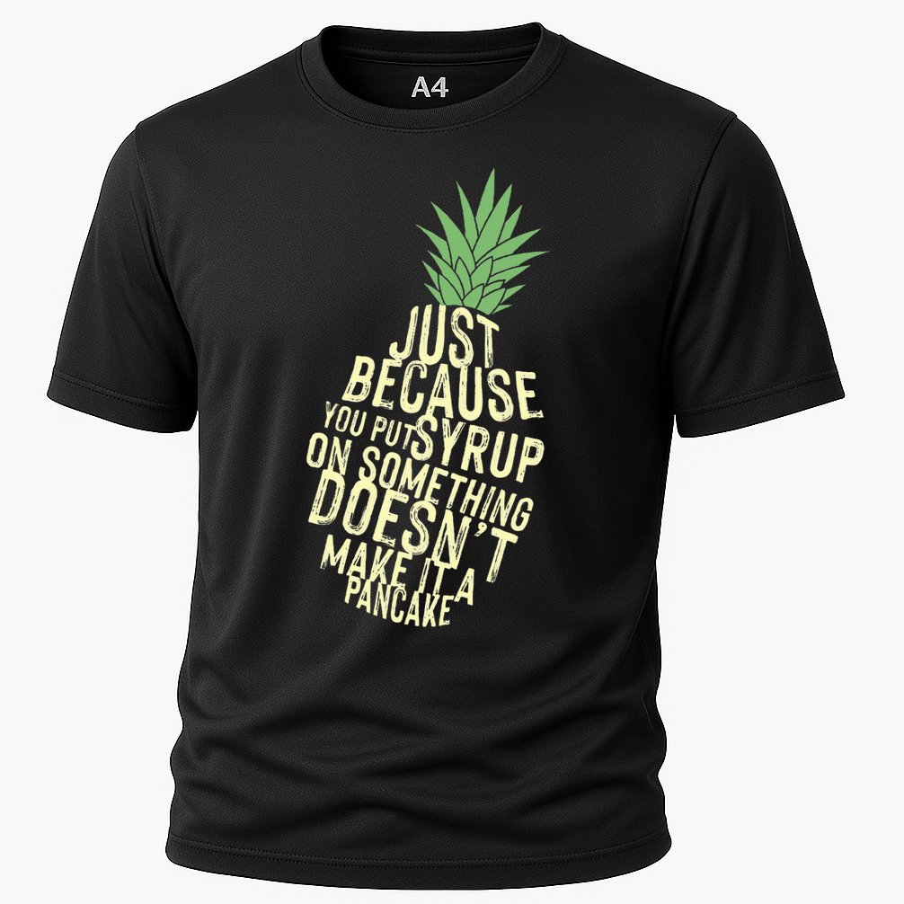 Gus And Spencer Funny Pineapple Psych Cooling Performance Crew T-Shirt