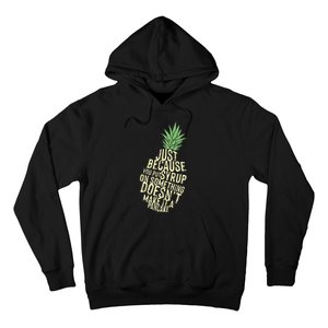 Gus And Spencer Funny Pineapple Psych Hoodie