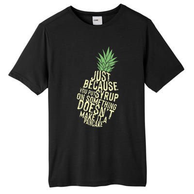 Gus And Spencer Funny Pineapple Psych Tall Fusion ChromaSoft Performance T-Shirt