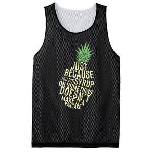 Gus And Spencer Funny Pineapple Psych Mesh Reversible Basketball Jersey Tank