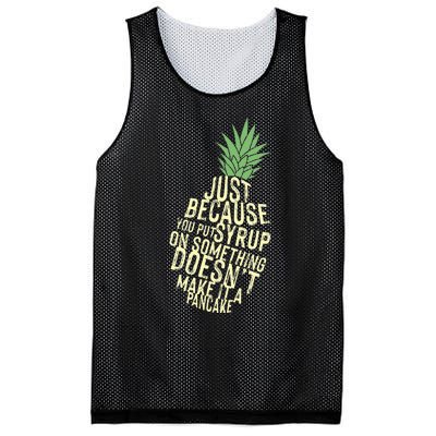 Gus And Spencer Funny Pineapple Psych Mesh Reversible Basketball Jersey Tank