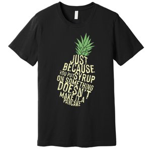 Gus And Spencer Funny Pineapple Psych Premium T-Shirt