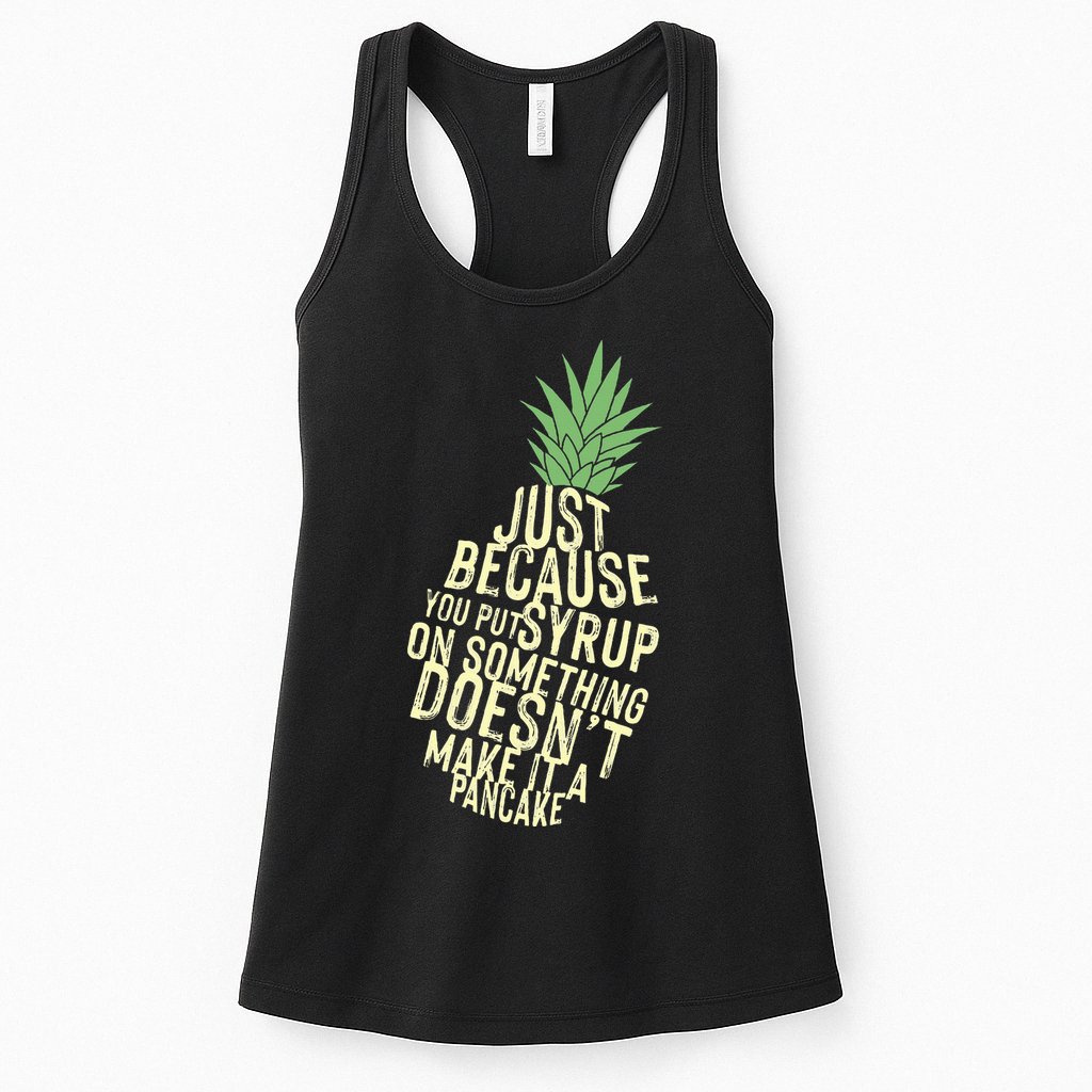 Gus And Spencer Funny Pineapple Psych Womens Tank Top