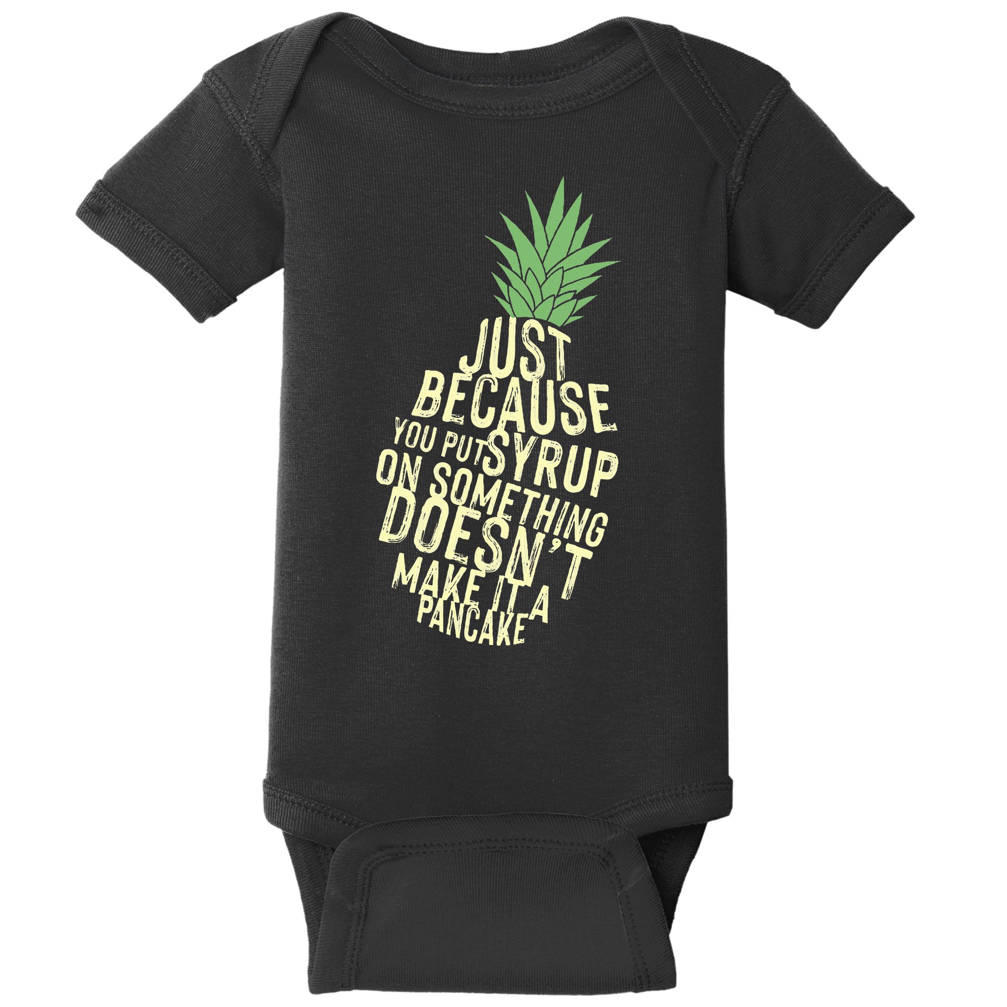 Gus And Spencer Funny Pineapple Psych Baby Bodysuit