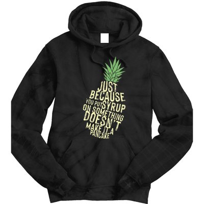 Gus And Spencer Funny Pineapple Psych Tie Dye Hoodie