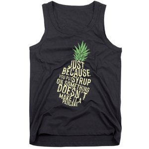 Gus And Spencer Funny Pineapple Psych Tank Top