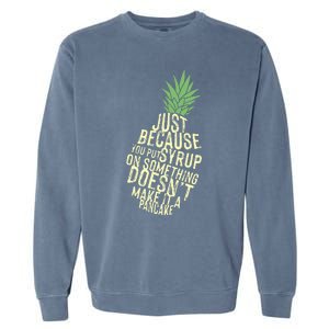 Gus And Spencer Funny Pineapple Psych Garment-Dyed Sweatshirt