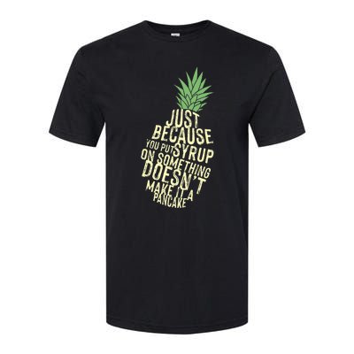 Gus And Spencer Funny Pineapple Psych Softstyle CVC T-Shirt