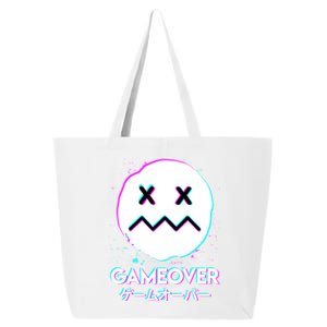 Gameover Acid Smile Techno Music Japan Design Gift 25L Jumbo Tote