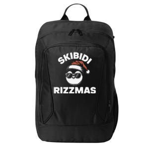 Gen Alpha Slang Christmas Penguin City Backpack