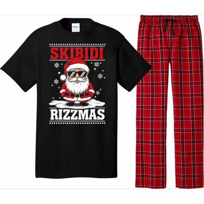 Gen Alpha Slang Christmas Penguin Pajama Set