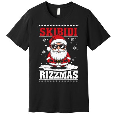 Gen Alpha Slang Christmas Penguin Premium T-Shirt