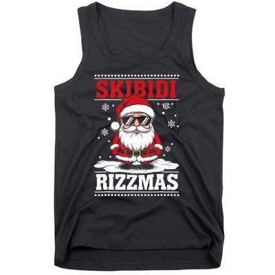 Gen Alpha Slang Christmas Penguin Tank Top