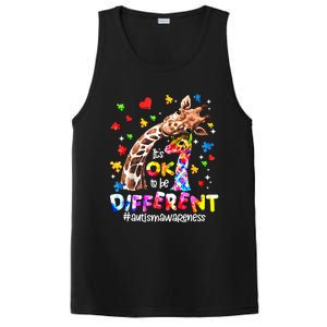 Giraffe Autism Seeing World Different Awareness Gift PosiCharge Competitor Tank