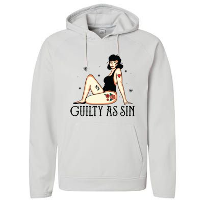 Guilty As Sin Performance Fleece Hoodie