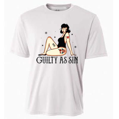 Guilty As Sin Cooling Performance Crew T-Shirt