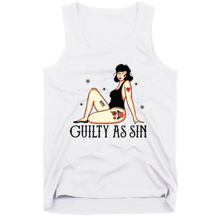 Guilty As Sin Tank Top