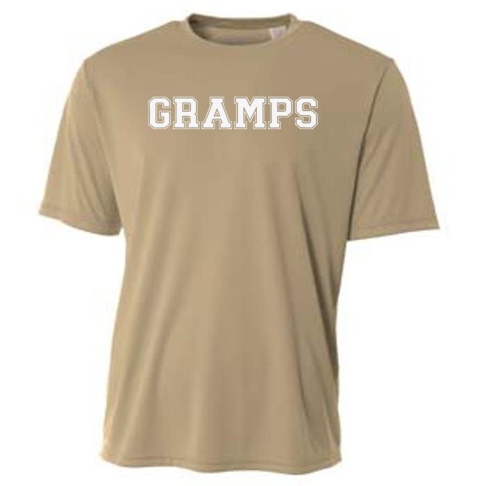 Gramps Athletic Sport Varsity College Style Fathers Day Cooling Performance Crew T-Shirt