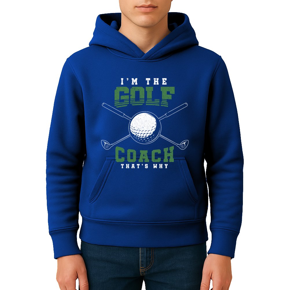 Golfing Athlete Sports Trainer Golfer Golf Club Golf Coach Gift Kids Hoodie