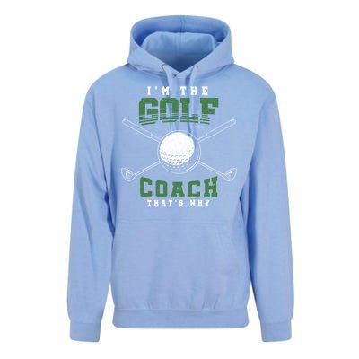 Golfing Athlete Sports Trainer Golfer Golf Club Golf Coach Gift Unisex Surf Hoodie