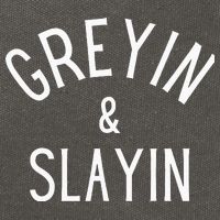 Greyin And Slayin Graying And Slaying Workout Gym Cotton Canvas Backpack