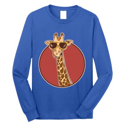 Giraffe African Safari Giraffe Gift Funny Gift Long Sleeve Shirt