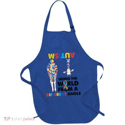 Giraffe Autism Seeing The World From A Different Angle Gift Apron