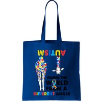 Giraffe Autism Seeing The World From A Different Angle Gift Bag