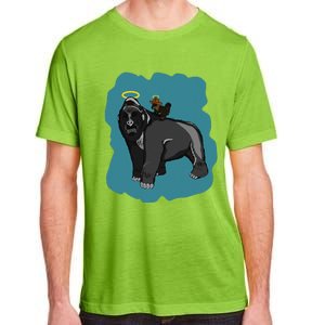 Gorilla And Squirrel Adult ChromaSoft Performance T-Shirt