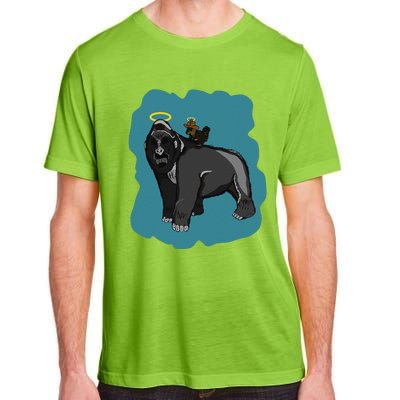 Gorilla And Squirrel Adult ChromaSoft Performance T-Shirt