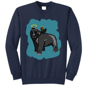 Gorilla And Squirrel Sweatshirt