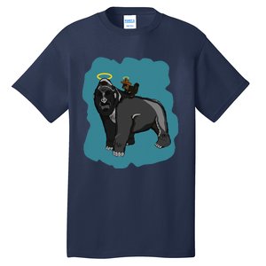 Gorilla And Squirrel Tall T-Shirt