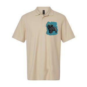 Gorilla And Squirrel Softstyle Adult Sport Polo