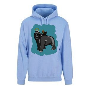 Gorilla And Squirrel Unisex Surf Hoodie