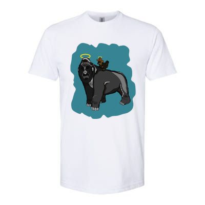 Gorilla And Squirrel Softstyle CVC T-Shirt